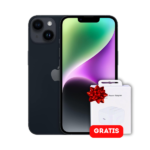 IPHONE 14 128GB NEGRO SEMINUEVO CON 100% DE BATERÍA + CUBO