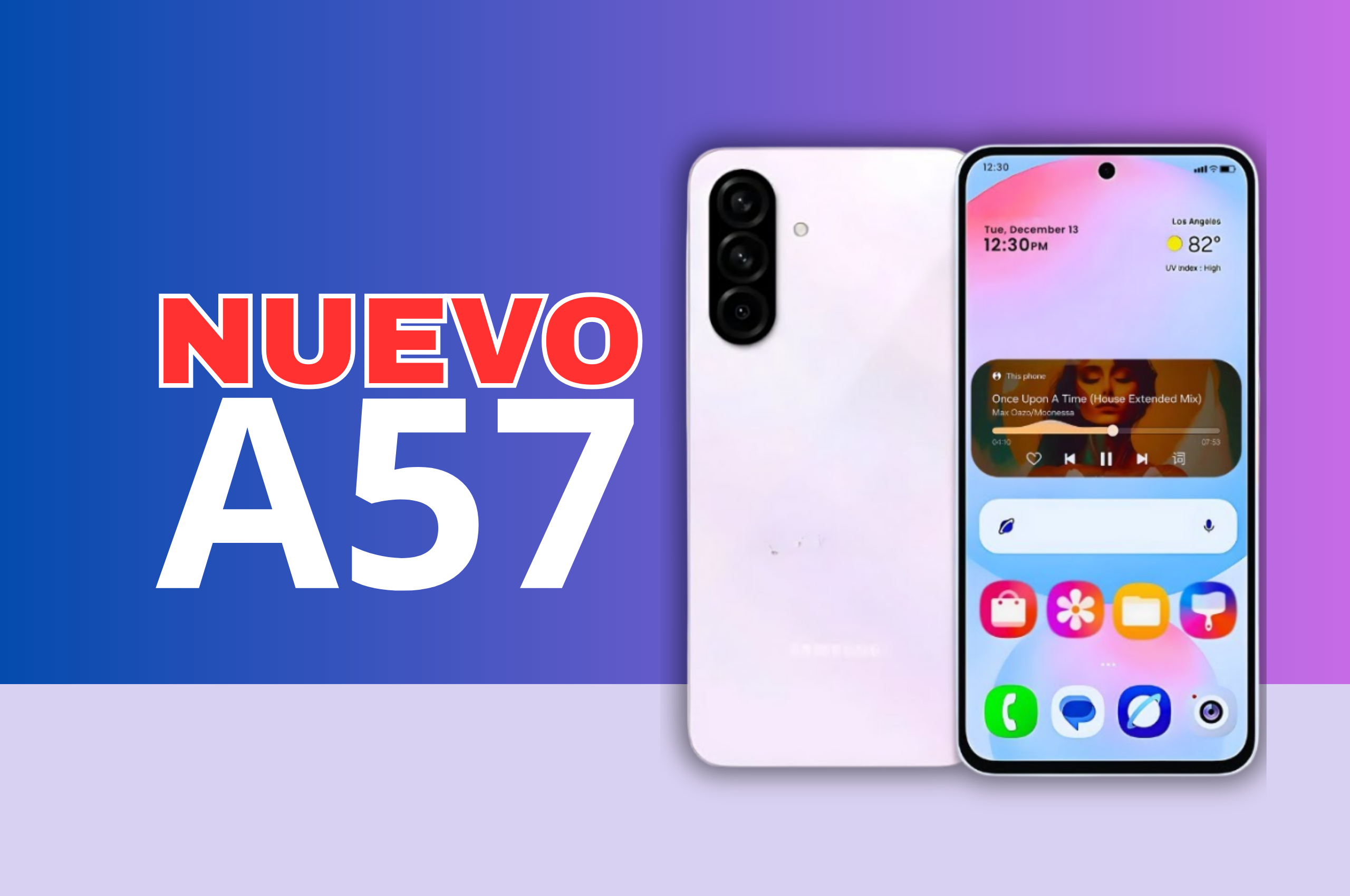 nuevo a57 el estreno de samsung