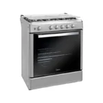 Cocina a Gas 30'' Venus Lid 5 quemadores Termocontrol Color Silver - Imagen 2